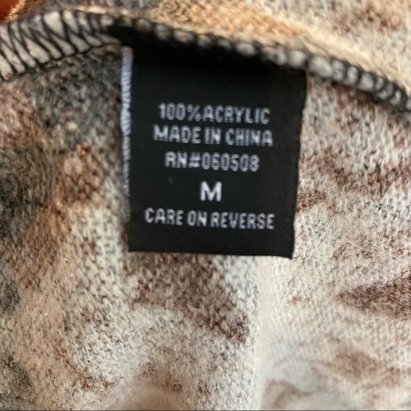 ANGIE Butterfly Crochet Sweater Dress Size Medium - Picture 5 of 5